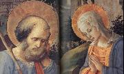 Fra Filippo Lippi Details of  The Adoration of the Infant jesus painting